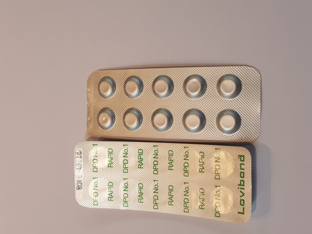 Testtabletten DPD1 (Blister &amp;#224; 10 St.)